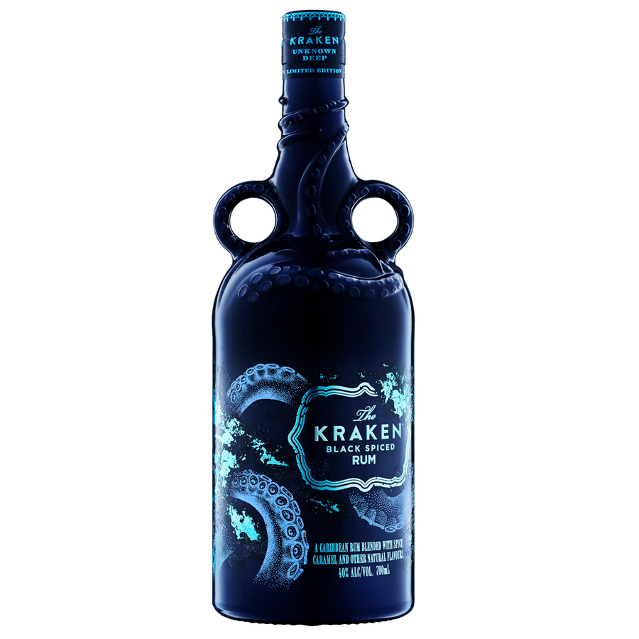 Kraken Black Spiced Deep Sea Bioluminescence rum 0,7L 40%