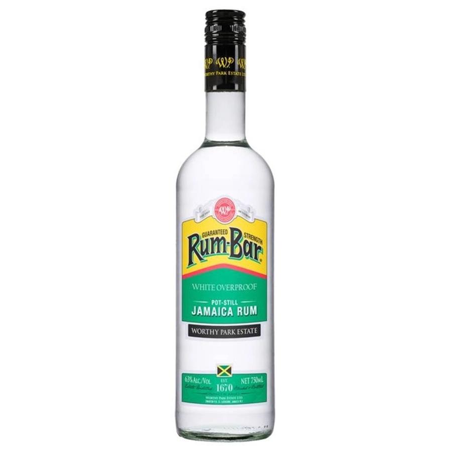 Worthy Park Rum-Bar Overproof Fehér Rum 0,7L 63%