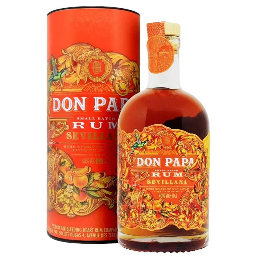 Don Papa Sevillana rum 0,7L 40% dd.